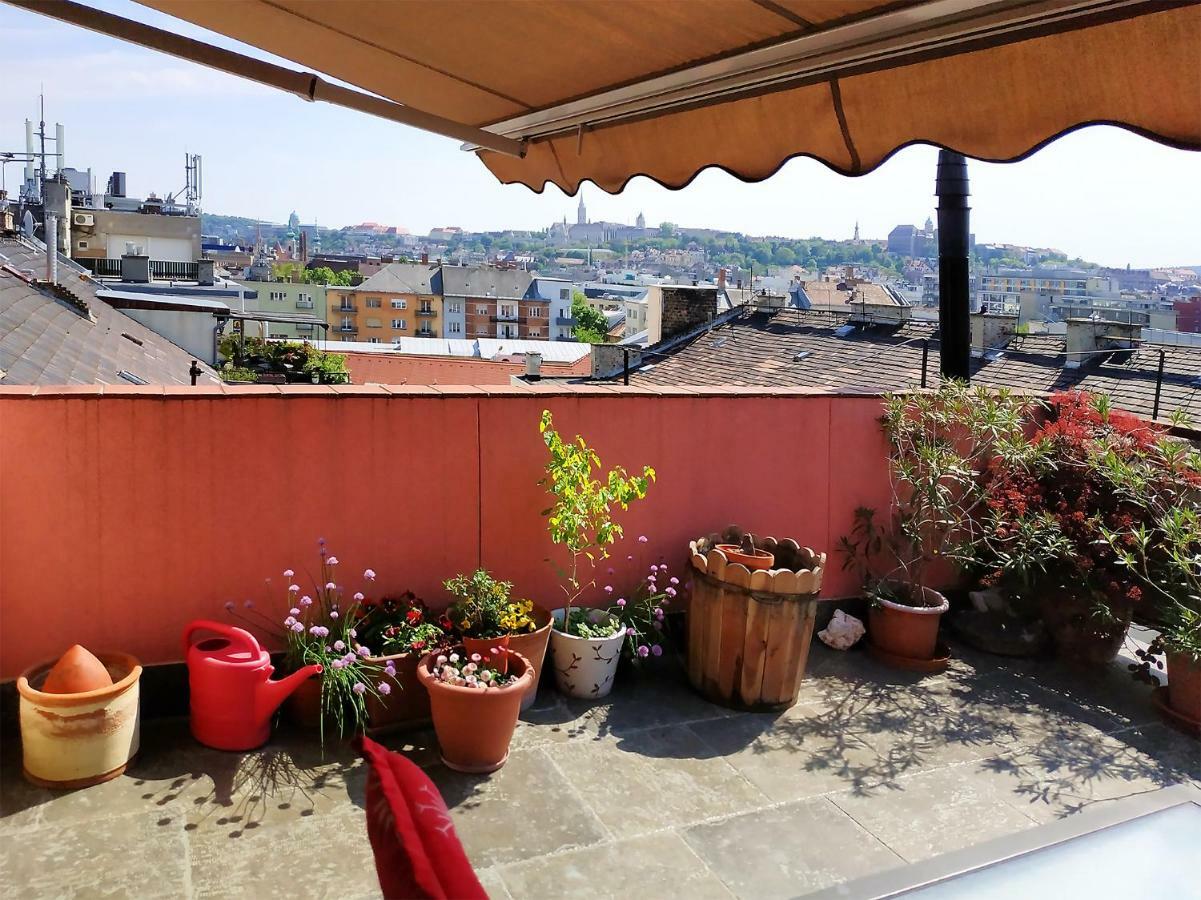 Margaret Apartment For 5 People With Panorama Terrace Budapest Ngoại thất bức ảnh