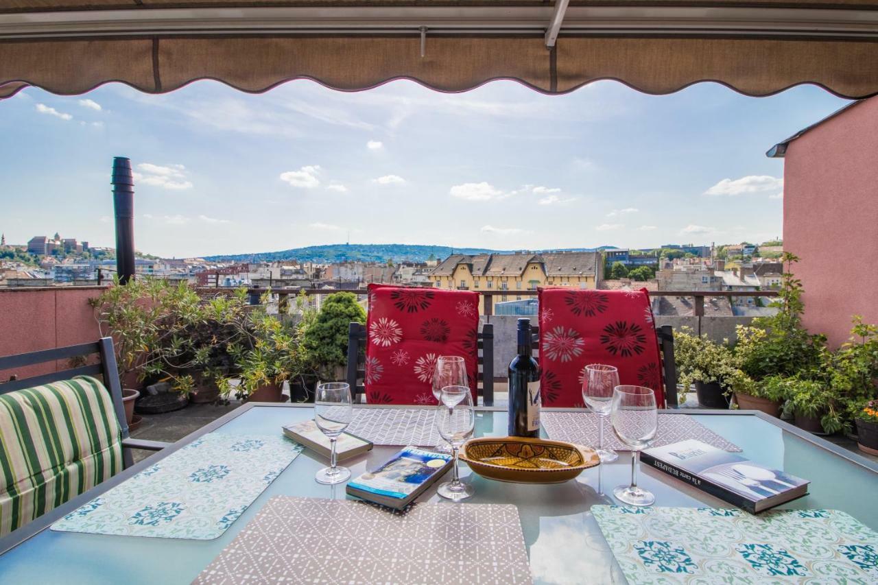 Margaret Apartment For 5 People With Panorama Terrace Budapest Ngoại thất bức ảnh